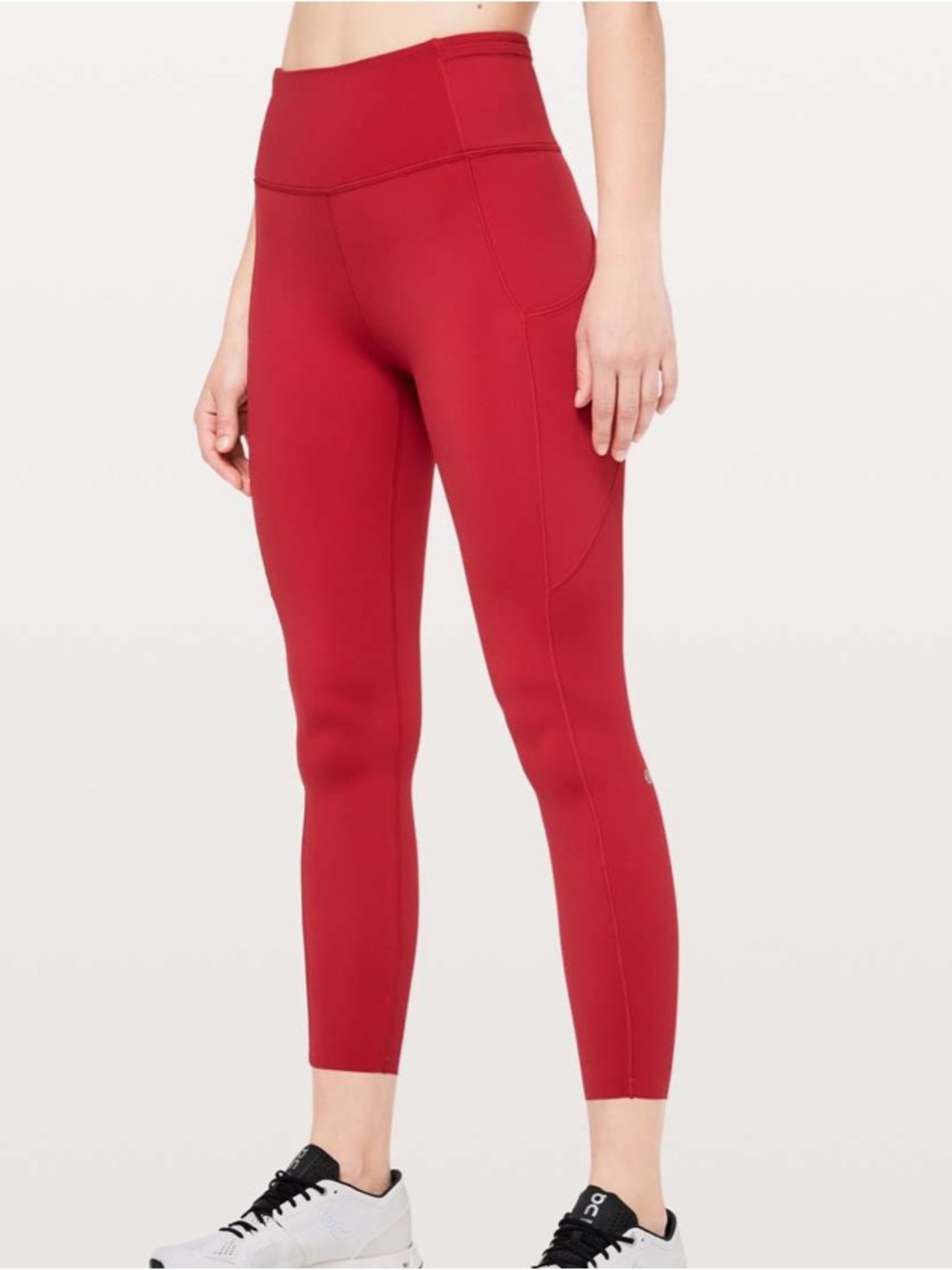 Lululemon Fast & Free 7/8 Tight II *Non-Reflective Nulux 25" Women’s Size 12